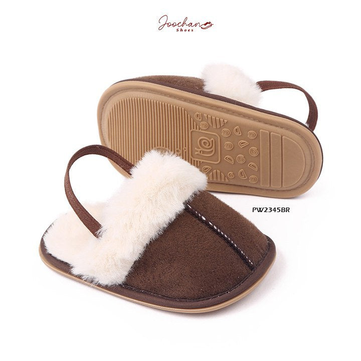 Sandal Bayi Joochan Prewalker Slop Bulu Kualitas Import Premium Termurah Terlaris