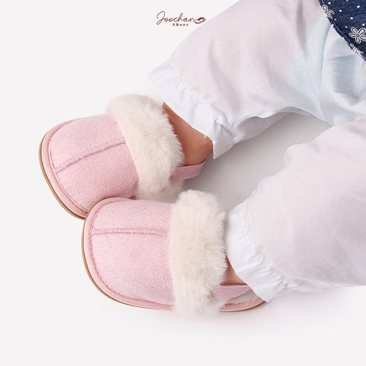 Sandal Bayi Joochan Prewalker Slop Bulu Kualitas Import Premium Termurah Terlaris