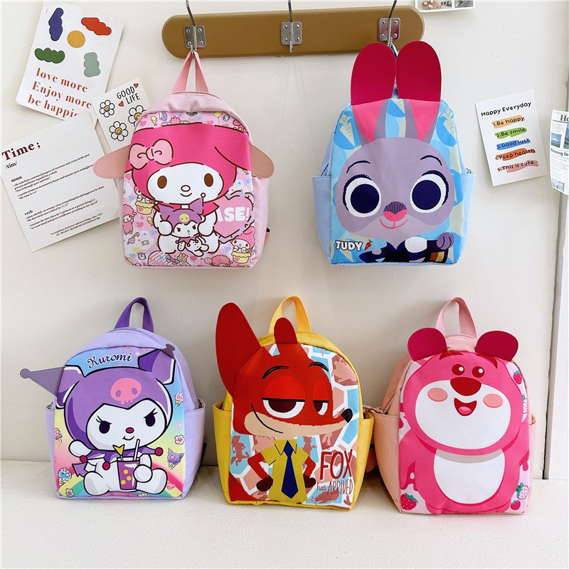 Tas Sekolah Ransel Anak Cewek/Perempuan TK SD Style Sanrio/ Cinnamoroll N Friends Bahan Premium Impor