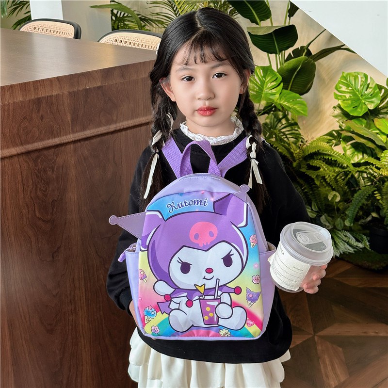 Tas Sekolah Ransel Anak Cewek/Perempuan TK SD Style Sanrio/ Cinnamoroll N Friends Bahan Premium Impor