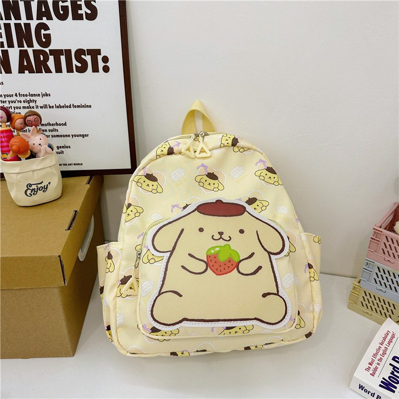 Tas Ransel Sekolah Anak Cewek/Perempuan  TK SD Style Sanrio School Bahan Premium Impor