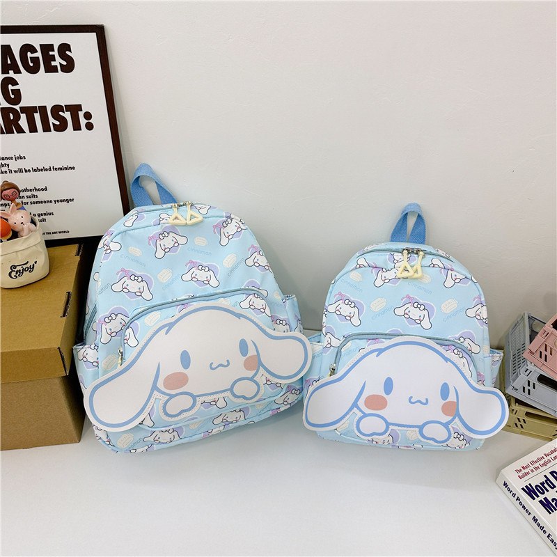 Tas Ransel Sekolah Anak Cewek/Perempuan  TK SD Style Sanrio School Bahan Premium Impor