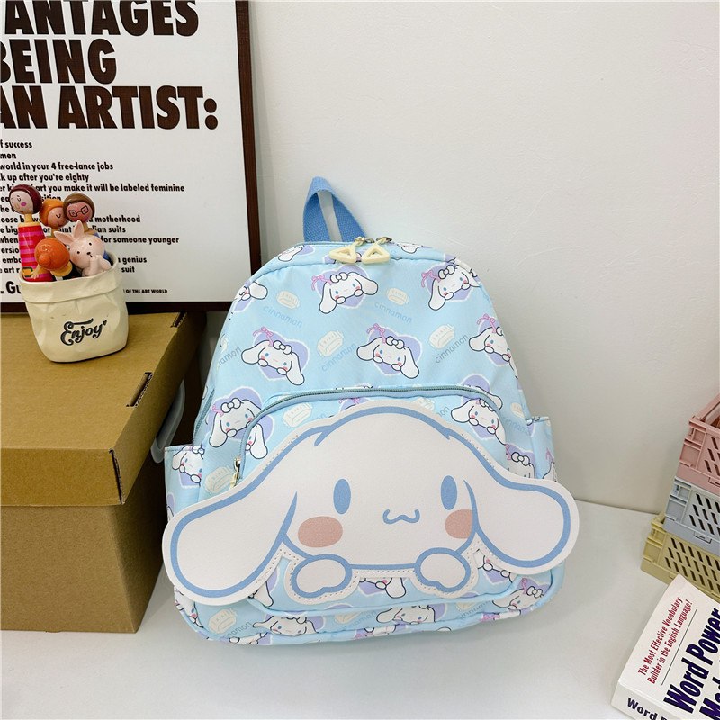 Tas Ransel Sekolah Anak Cewek/Perempuan  TK SD Style Sanrio School Bahan Premium Impor