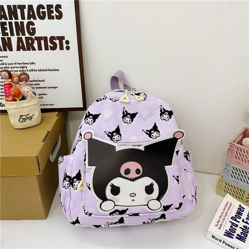 Tas Ransel Sekolah Anak Cewek/Perempuan  TK SD Style Sanrio School Bahan Premium Impor