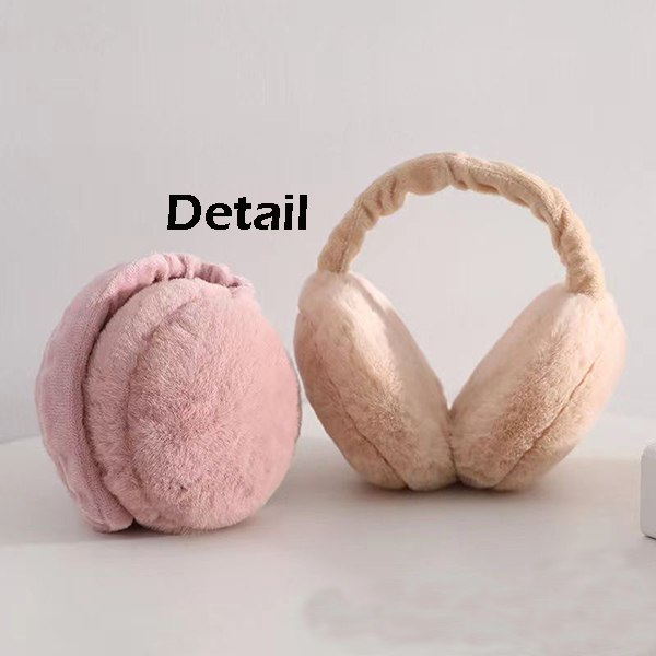 Alat Penutup Telinga Anak Earmuff Rounded Baby Warna Polos Bahan Premium Impor