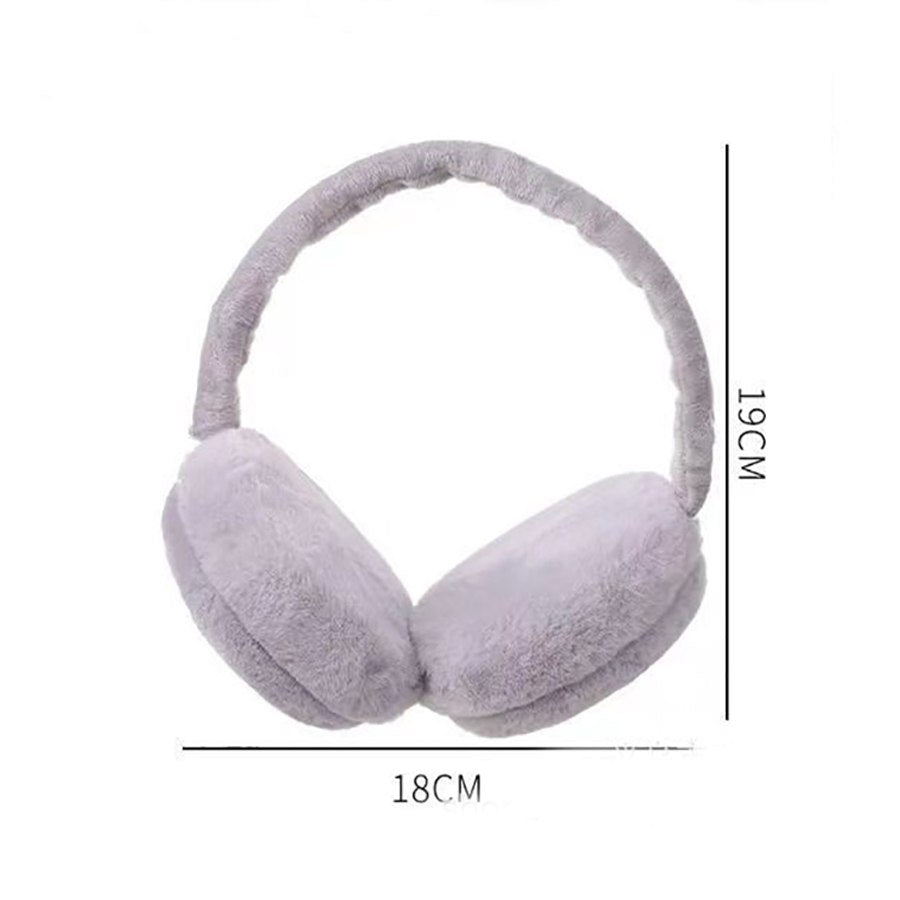 Alat Penutup Telinga Anak Earmuff Rounded Baby Warna Polos Bahan Premium Impor