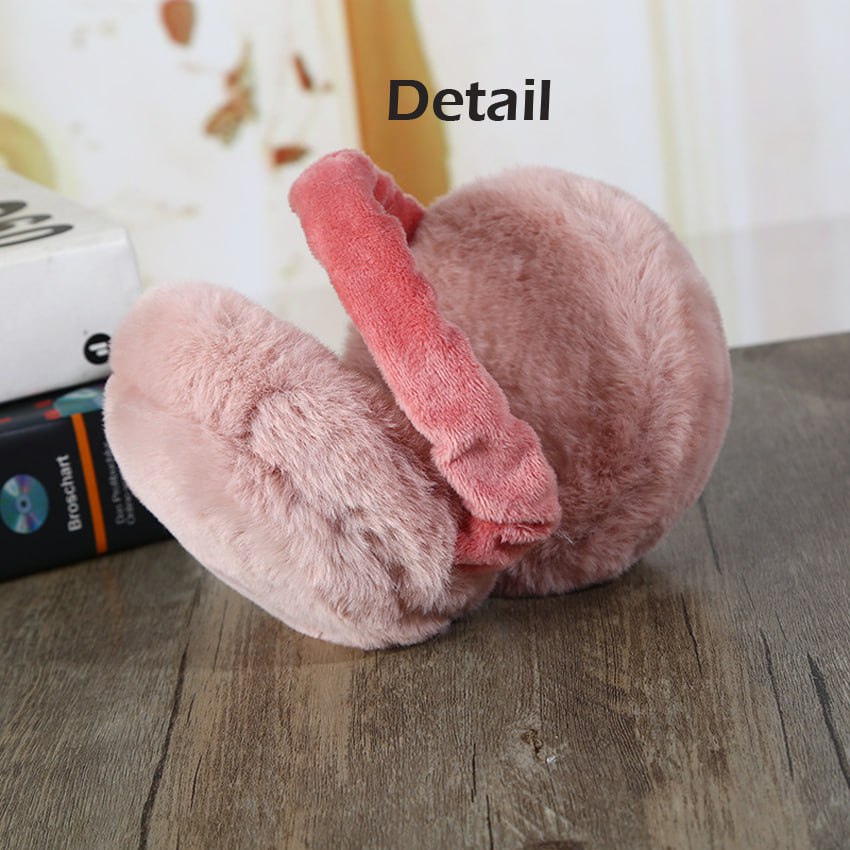 Alat Penutup Telinga Anak Earmuff Rounded Baby Warna Polos Bahan Premium Impor