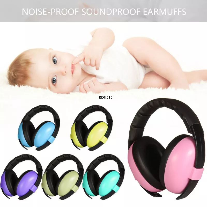 Alat Penutup Telinga Anak Earmuff Baby Bahan Premium Impor