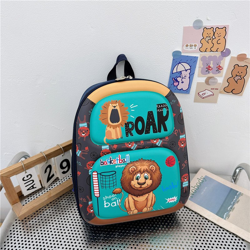 Tas Ransel Sekolah Anak Cowok/Laki  TK SD  Style Kartun Anak Laki Bahan Premium Impor