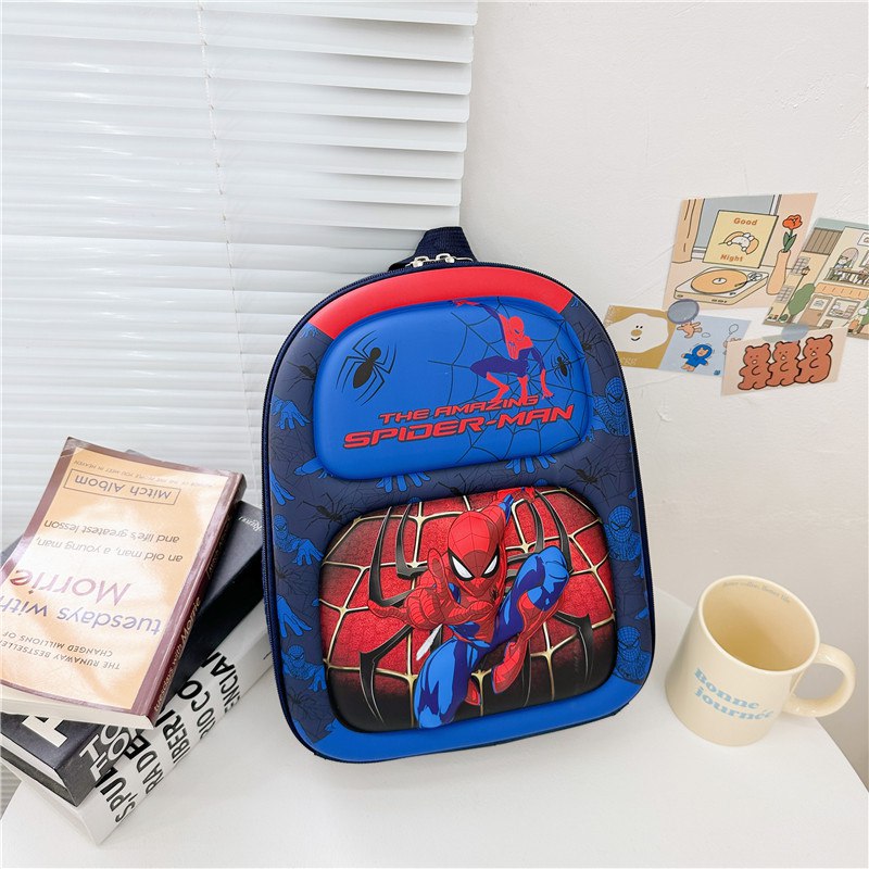 Tas Ransel Sekolah Anak Cowok/Laki  TK SD  Style Kartun Anak Laki Bahan Premium Impor