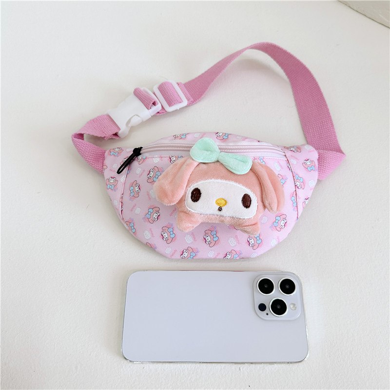 Tas Selempang Anak Cewek/Perempuan  TK SD  Style Sanrio / Cinnamoroll Series Bahan Premium Impor