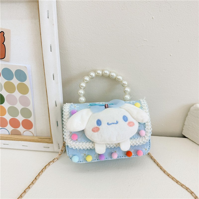 Tas Sekolah Anak Cewek/Perempuan  TK SD  Style Sanrio / Cinnamoroll Series School Bahan Premium Impor