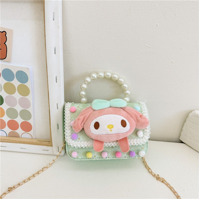 Tas Sekolah Anak Cewek/Perempuan  TK SD  Style Sanrio / Cinnamoroll Series School Bahan Premium Impor