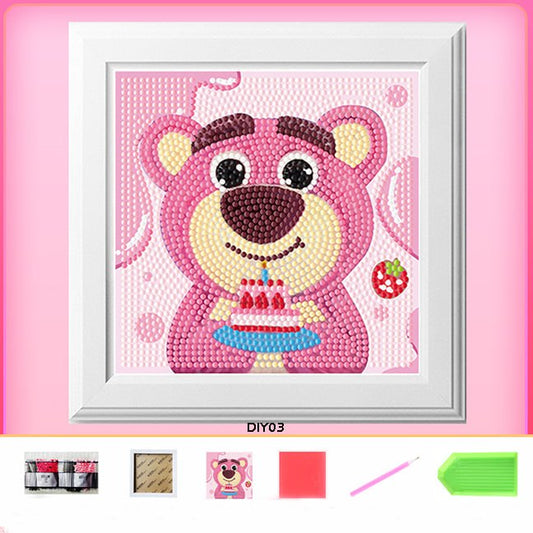 Mainan Anak Edukatif dan Interaktif DIY Diamond Painting Frame Bahan Premium Impor