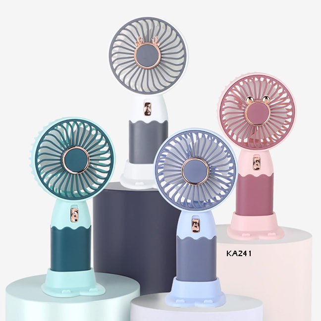 Kipas angin Baterai Mini Fan Portable Bahan Premium Impor