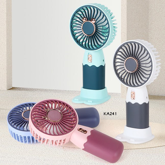 Kipas angin Baterai Mini Fan Portable Bahan Premium Impor