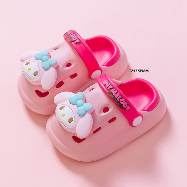 Sandal Crocs Anak Cewek/Perempuan Usia 1-4 Tahun  Crocs Sanrio Bahan Premium Impor