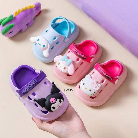 Sandal Crocs Anak Cewek/Perempuan Usia 1-4 Tahun  Crocs Sanrio Bahan Premium Impor
