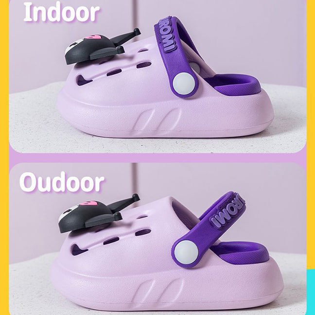 Sandal Crocs Anak Cewek/Perempuan Usia 1-4 Tahun  Crocs Sanrio Bahan Premium Impor