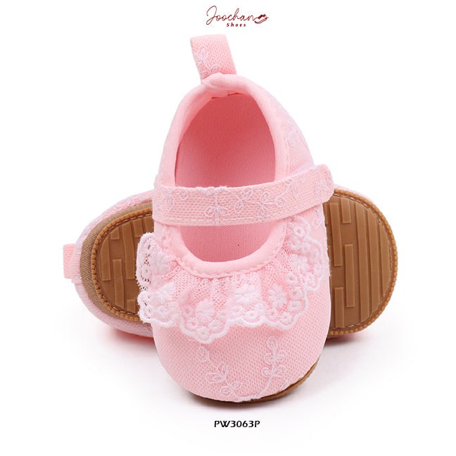 Prewalker Renda Pink & White