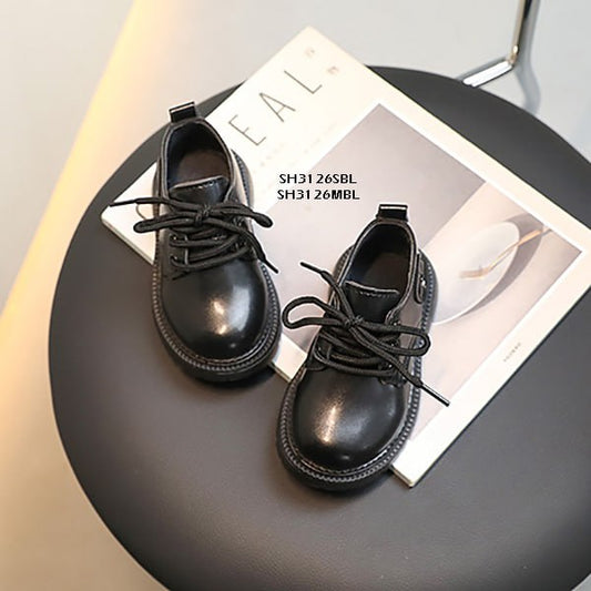 Sepatu Boots Anak Cewek/Cowok Usia 1-5 Tahun Style  Leather Tali Bahan Premium Impor