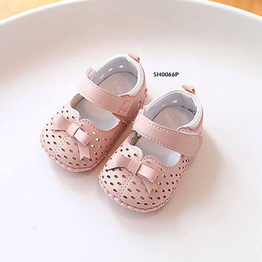 Sepatu Prewalker Bayi Cewek Shoes Baby Girl Ribbon Bahan Premium Impor