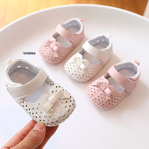 Sepatu Prewalker Bayi Cewek Shoes Baby Girl Ribbon Bahan Premium Impor