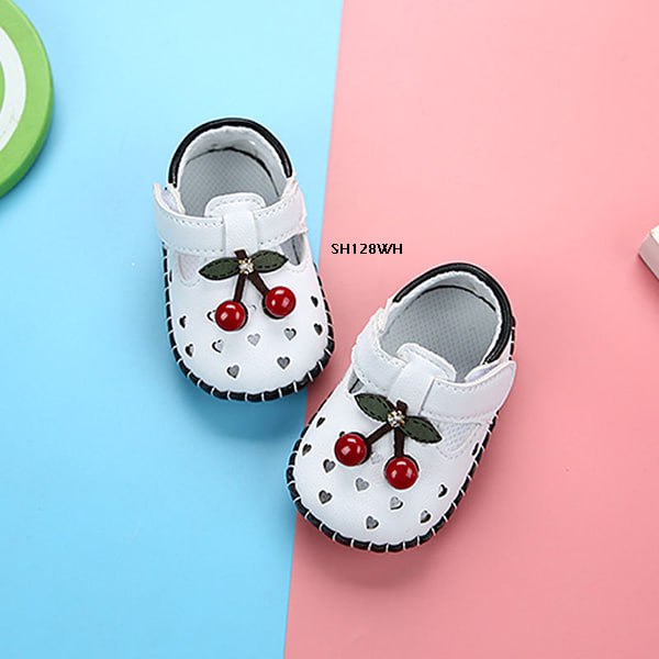 Sepatu Prewalker Bayi Cewek/Cowok Baby Shoes Cherry  Bahan Premium Impor