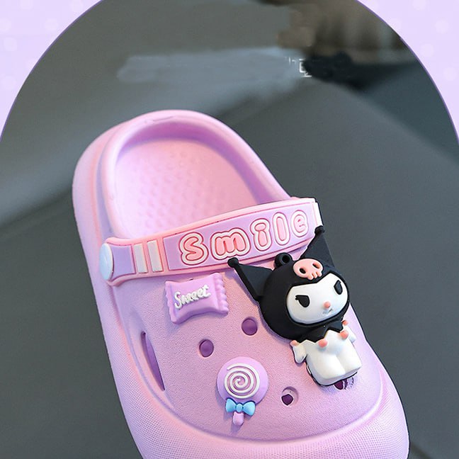 Sandal Crocs Anak Cewek/Perempuan Usia 1-5 Tahun Style Karakter Sanrio Bahan Premium Impor