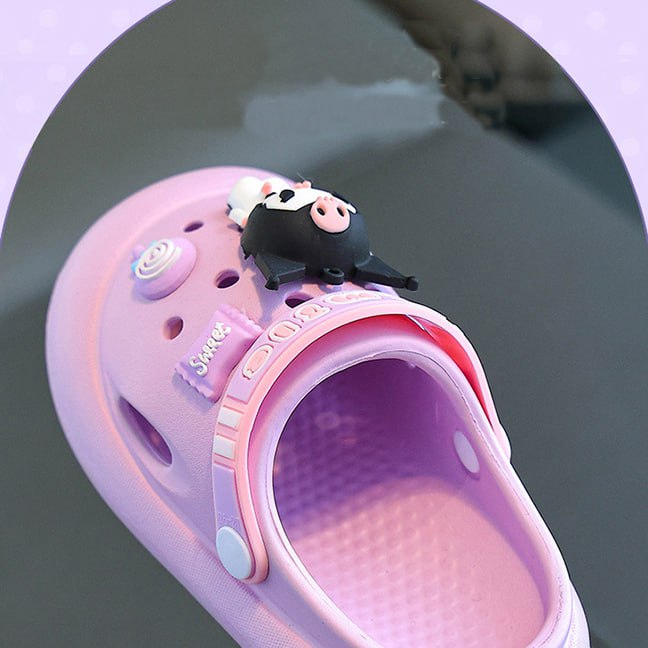 Sandal Crocs Anak Cewek/Perempuan Usia 1-5 Tahun Style Karakter Sanrio Bahan Premium Impor