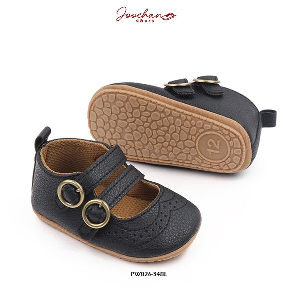 Sepatu Prewalker Bayi Perempuan 0-12 Bulan Gesper Style Kualitas Premium Import