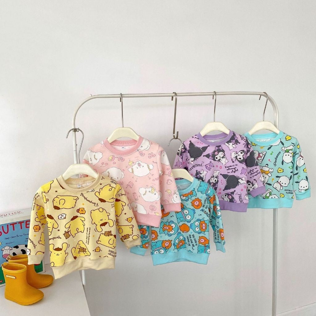 sweater anak sanrio korumi cewek/cowok Bahan Premium impor