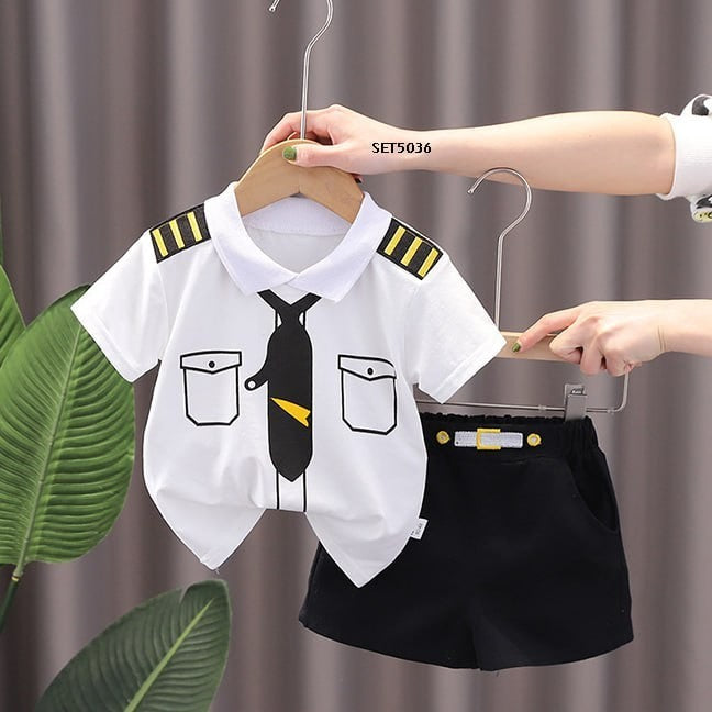 Baju Pilot Celana Pendek Anak Perempuan PAUD/TK/Balita Kualitas Import