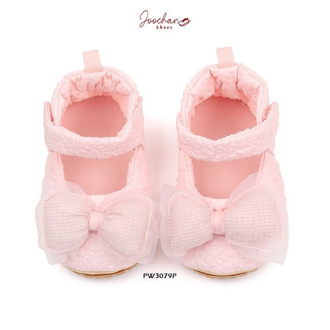 Sepatu Flatshoes Prewalker Bayi Perempuan Cewek Pita Style