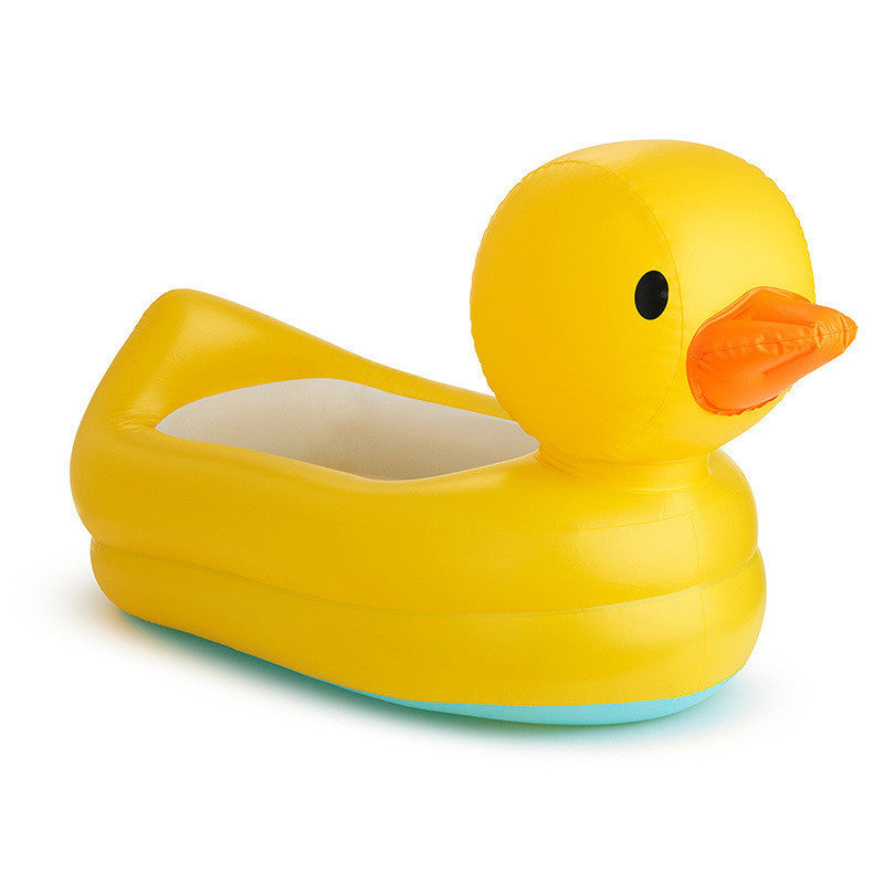Bak Mandi Bebek Portable Munchkin Inflatable Tub Duck Bahan Impor / Anti Bocor
