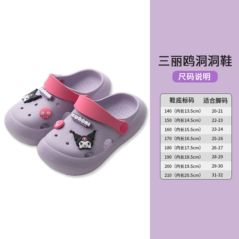 Sandal Crocs Anak Cewek/Perempuan Usia 1-5 Tahun Style Karakter Sanrio Bahan Premium Impor