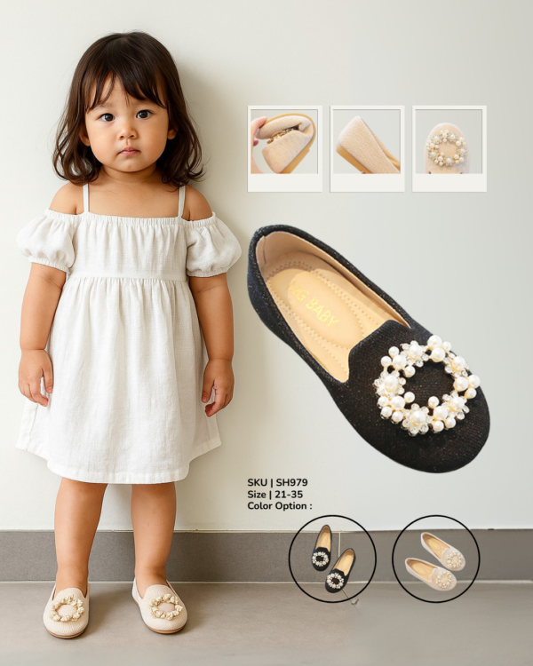 Sepatu Anak Flat Shoes Mutiara Square
