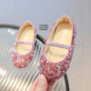 Sepatu Anak Flat Shoes Sequin Chrystal