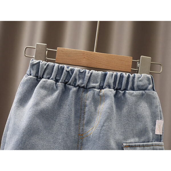 Setelan Baju + Celana Pendek Anak Motif Cool