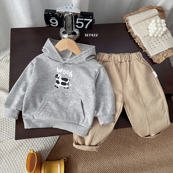 Setelan Jaket Anak dan Celana Panjang