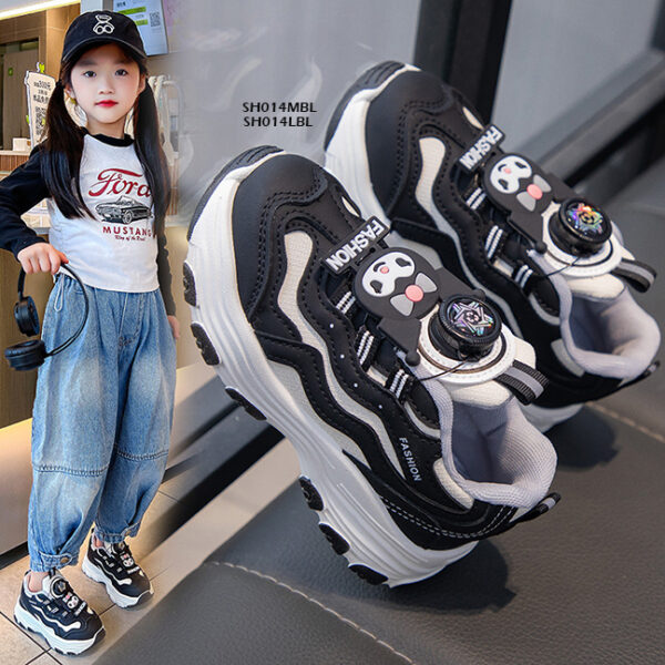 Sneakers Shoes Kuromi Tali Putar