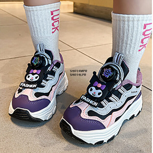 Sneakers Shoes Kuromi Tali Putar