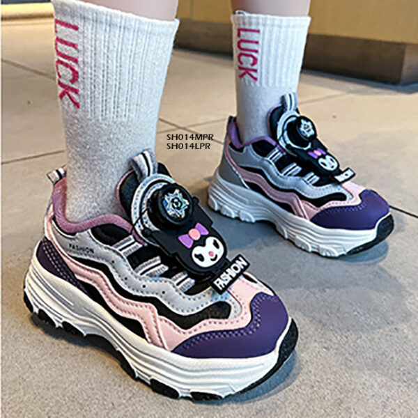 Sneakers Shoes Kuromi Tali Putar