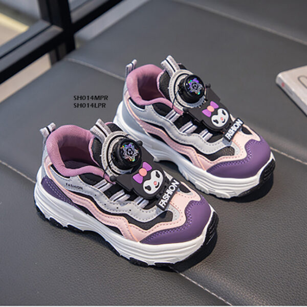 Sneakers Shoes Kuromi Tali Putar