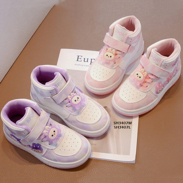 SH3407 (10) Sepatu Anak Boot Labubu