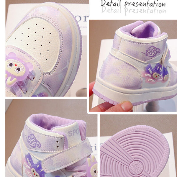 SH3407 (11) Sepatu Anak Boot Labubu