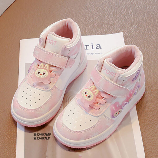 SH3407 (3) Sepatu Anak Boot Labubu