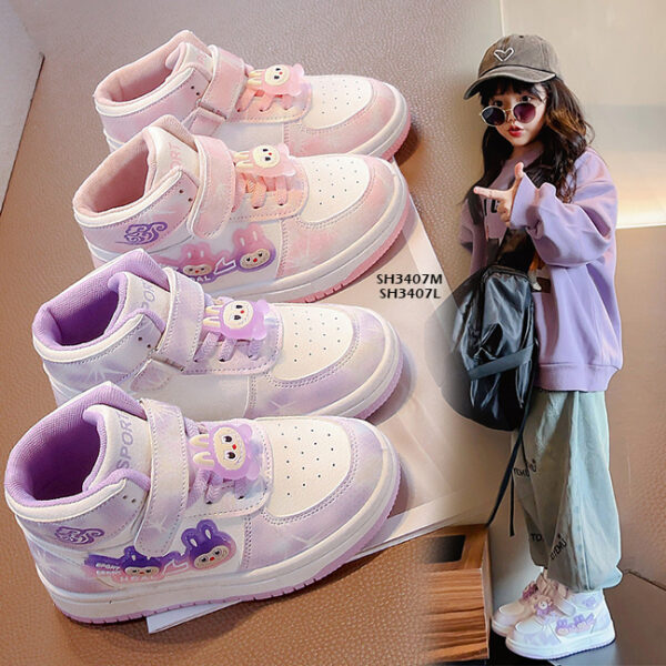 SH3407 (9) Sepatu Anak Boot Labubu