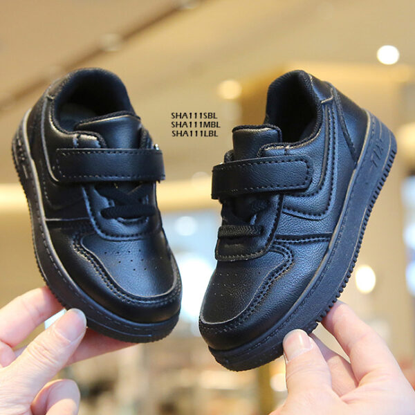 Sepatu Anak Sekolah Hitam Polos