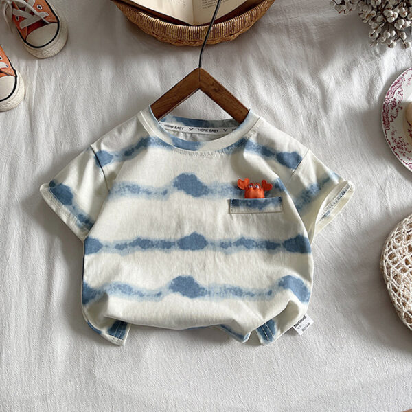 Stelan Kaos Crab Cln Pdk. SET234 Size 80-120 Moq5 Harga Cash 80.000 per stel Harga Tempo 88.000 per stel,, Setelan Kaos Anak Motif Crab